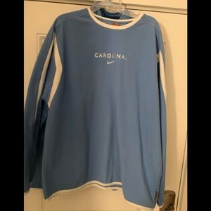 UNC Nike fleece pullover XL